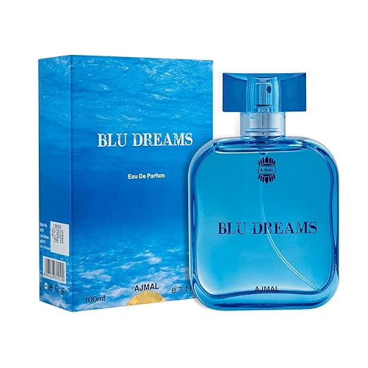 Ajmal Blu Dreams EDP Fougere Perfume Spray For Men, 100ml