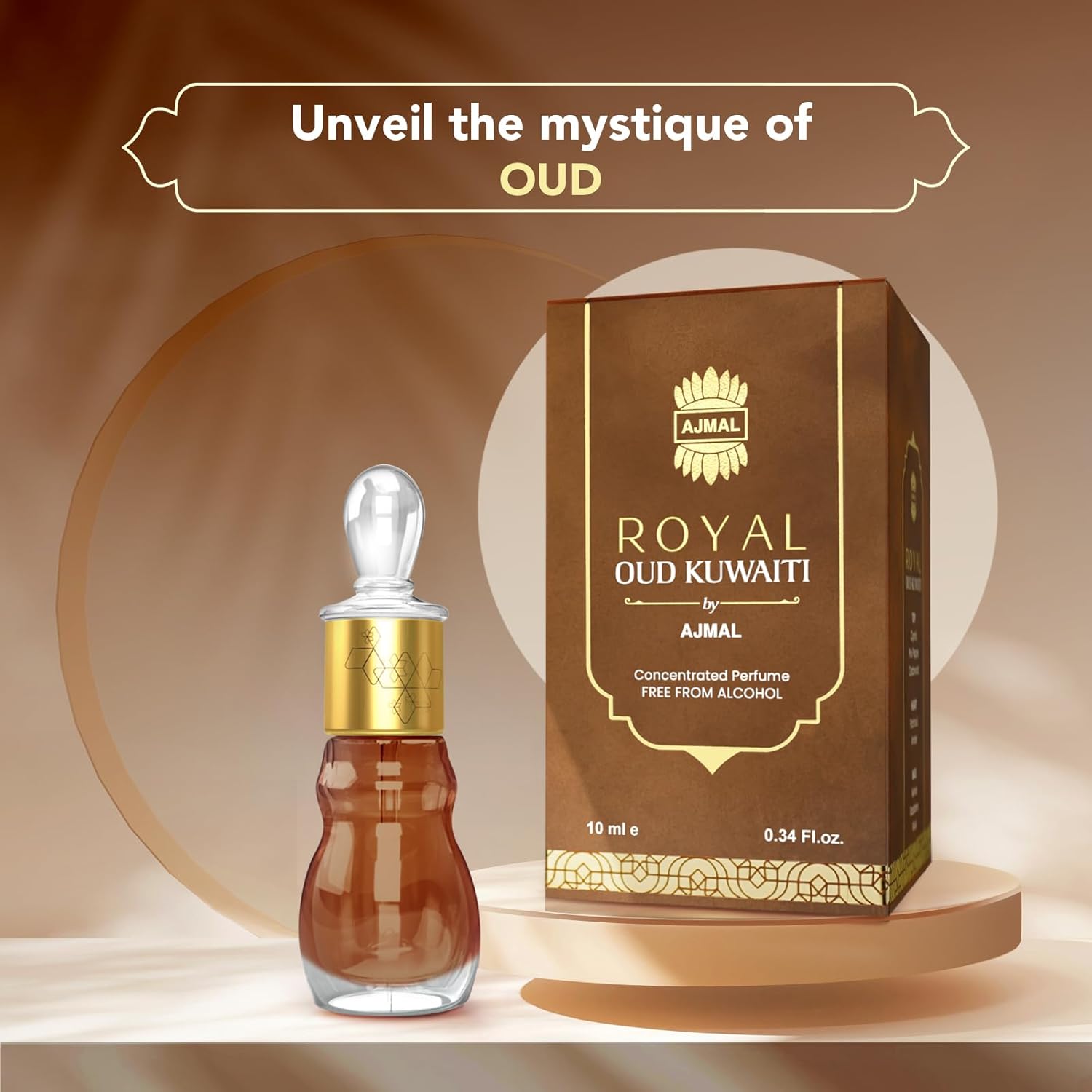 Ajmal Royal Oud Kuwaiti Attar Perfume  10ML